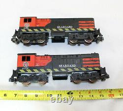 S-Gauge American Flyer Seaboard Switcher Set 1958