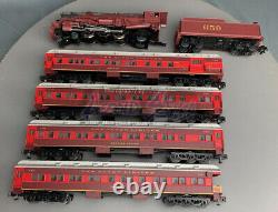 S Gauge American Flyer The Alton Limited Steam Locomotive Passenger Set S102