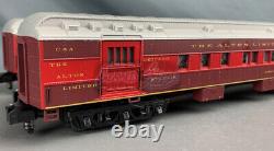 S Gauge American Flyer The Alton Limited Steam Locomotive Passenger Set S102