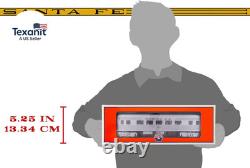 Santa Fe Chief O Gauge Model Train Add-On Coach Car