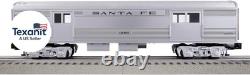 Santa Fe, Electric O Gauge Model Train Cars, Add-On Baggage