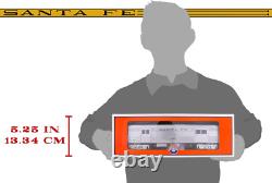 Santa Fe, Electric O Gauge Model Train Cars, Add-On Baggage Santa Fe, Electric O Gauge Model Train Cars, Add-On Baggage