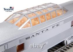 Santa Fe Vista Dome #501 O Gauge Model Train Car