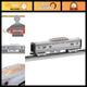 Santa Fe Vista Dome Car O Gauge Model Train, Silver Gray Tan Black, Add-on