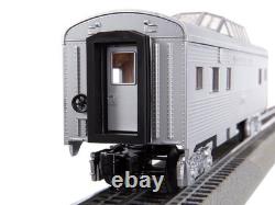 Santa Fe Vista Dome Car O Gauge Model Train, Silver Gray Tan Black, Add-On