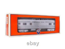 Santa Fe Vista Dome Car O Gauge Model Train, Silver Gray Tan Black, Add-On