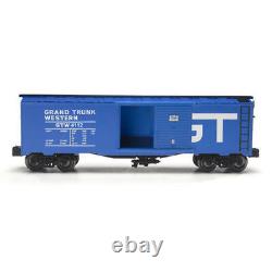 Set of 4 O Gauge Grand Trunk & Western Realistic Train Truck Boxcar Dealer Pack