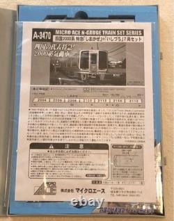 Shikoku 2000 Series Shiokaze + Ishizuchi Micro Ace N Gauge Model Train Limited