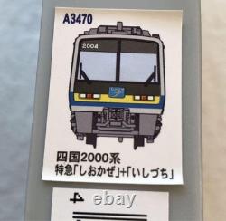 Shikoku 2000 Series Shiokaze + Ishizuchi Micro Ace N Gauge Model Train Limited