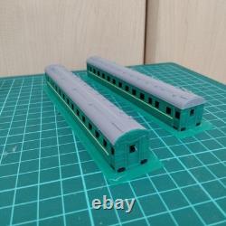 Soviet Russian Passenger Car 2 Type Model Train N Gauge Kit Total 2 Car Set #1e5