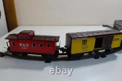 Standard Gauge Large Model Train Set Baltimore And Ohio Railroad Vintage Toy