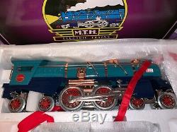 Standard Gauge Tinplate 400E 10-1112-0 Lionel Steam Engine Blue with Brass Trim