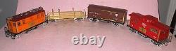 Standard Lines CMC Standard Gauge Freight Set #201 2-4-2 Boxcab + 3 Cars TESTED