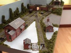 Stanton Yard Model Railway Layout with Legs, 6 Foot x 18, OO Gauge, DC or DCC