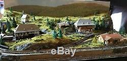 Superb N Gauge Briefcase Layout With Train By Mountain Lake Model Railways