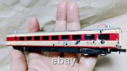TOMIX 2319 N Gauge Model Train Intermediate Car Cream Red Band Diesel Train