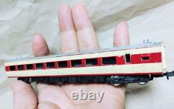 TOMIX 2319 N Gauge Model Train Intermediate Car Cream Red Band Diesel Train