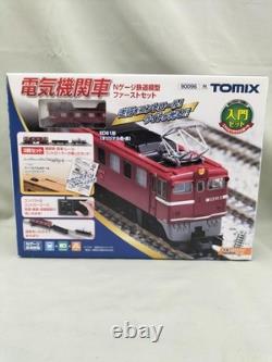TOMIX 90096 Electric locomotive N gauge model train first set h15 0921 TOMIX 90096 Electric locomotive N gauge model train first set h15 0921