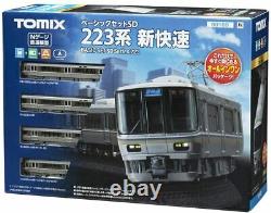 TOMIX N Gauge Basic Set SD 223 Series New Rapid 90180 Model Train