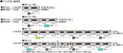 TOMIX N Gauge JR HC85 Series Hybrid Car Nanki Set 98556 Railway Model Train new