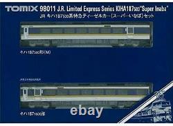 TOMIX N Gauge Kiha 187 500 Series Super Inaba Set 98011 Model Train Diesel Car