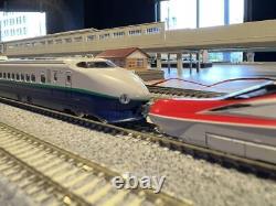 TOMIX N Gauge Super Komachi JR Tomix Akita Shinkansen Model Train Upgraded with