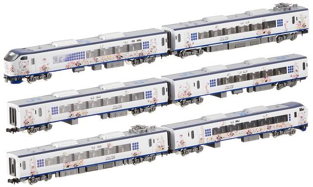 Tomix N Gauge 281series Hello Kitty Haruka Ori-tsuru Set 6cars 98690 Model Train