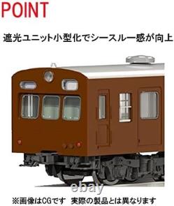 TOMIX N gauge JNR 7273type Commuter Train Basic Set 98464 Model Train Brown TOMIX N gauge JNR 7273type Commuter Train Basic Set 98464 Model Train Brown