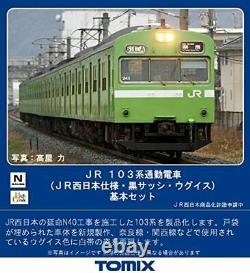TOMIX N gauge JR 103 Commuter Train JR West Japan Uguisu Basic 98422 Model Train