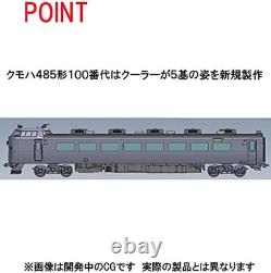 TOMIX N gauge JR 485series KIRISHIMA EXPRESS Set 98469 Model Train Green Tomytec