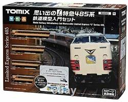 TOMIX N gauge Memorable Limited Express L 485 Model Train Starter Set 90090 Gift