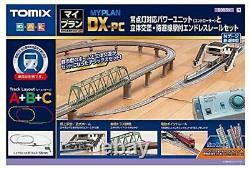 TOMIX N gauge My plan DX-PC F 90951 Model Train Rail Set 90951 Track layout ABC