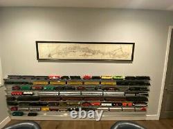 TRAIN SHELF for O SCALE / GAUGE TRAINS // 2 Pack Aluminum Model Railroad Shelves