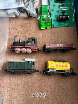 TRIX N Gauge Model Train Set 4 Car Rails #c577aa