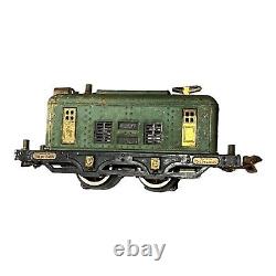 The Ives Shops Model 8260 Electric Train Engine Green Vintage O Gauge 148