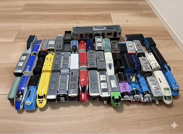 Tomica Plarail N Gauge Model Train Lot 100 Plus Cars Ready To Use Complete 15+