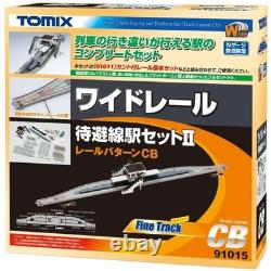 Tomix 91015 Wide Rail Waiting Station Set II CB Pattern N Gauge Model Train Set