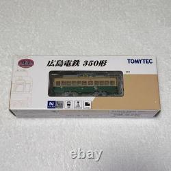 Tomytec Hiroshima Dentetsu 350 N Gauge Model Train Yellow Green Boxed