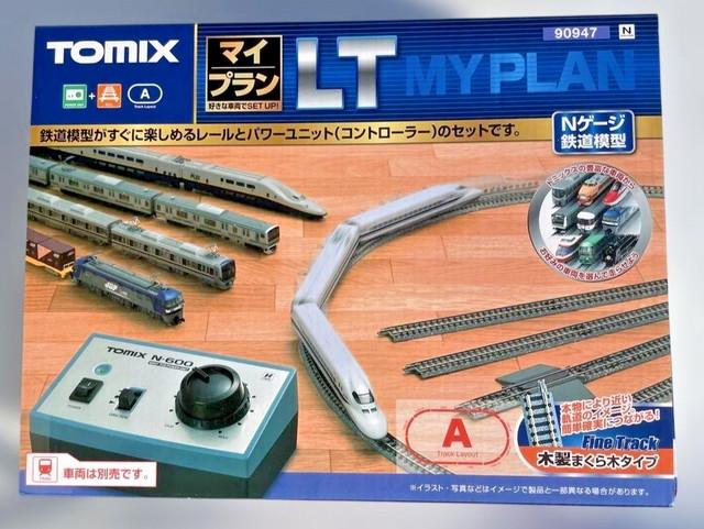 Tomytec N Gauge Model Train Starter Set With Power Unit & Tracks