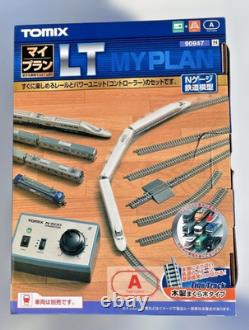 Tomytec N Gauge Model Train Starter Set with Power Unit & Tracks