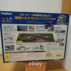 Tomytec N Gauge Model Train Starter Set with Power Unit & Tracks F/Sn From JP