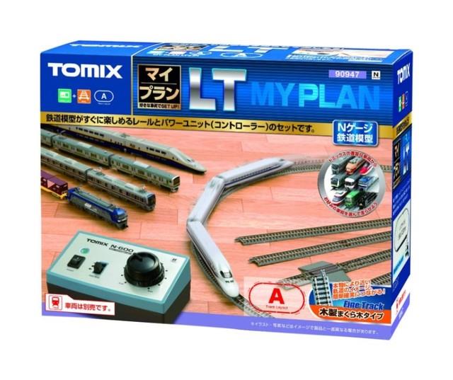 Tomytec N Gauge Model Train Starter Set With Power Unit & Tracks, New