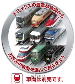 Tomytec N Gauge Model Train Starter Set with Power Unit & Tracks, New