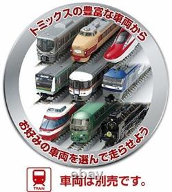 Tomytec N Gauge Model Train Starter Set with Power Unit & Tracks, New