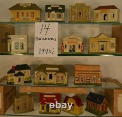 Toy Train Model Accessory Japan Buildings for Lionel O Gauge Display