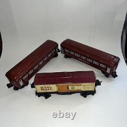 Train Model Lot O Gauge Lionel Vintage 5 Pieces + S Gauge Caboose & Hopper Car