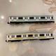 Train N Gauge Model Train 2 Car Set #8003d1
