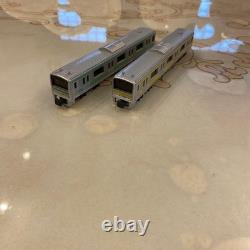 Train N gauge model train 2 car set #8003d1