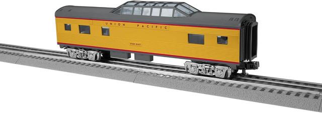 Union Pacific Star Dust Vista Dome O Gauge Model Train Coach Car