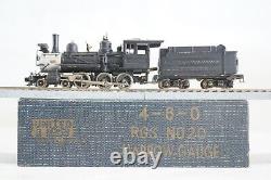 United Japan Brass 4-6-0 RGS No20 Narrow Gauge Hon3 Steam Locomotive